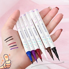 Waterproof Blue Liquid Eyeliner Pencil Long-lasting Easy To Wear