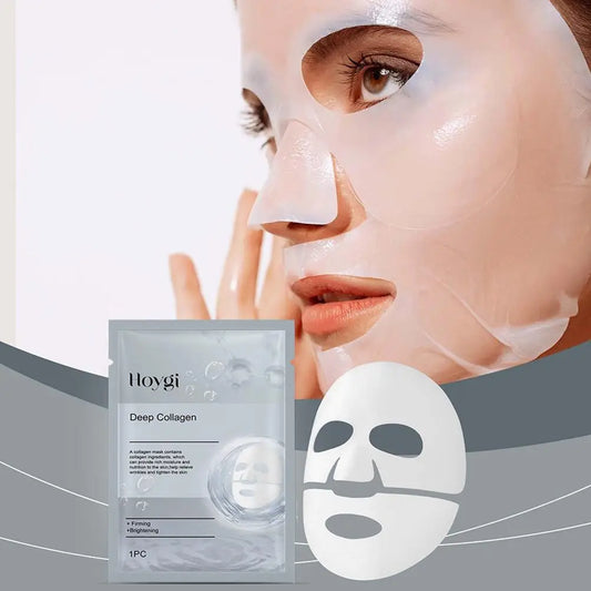 Collagen Facial Mask Moisturing Hydrating Smoothing Care Beauty Nourishing Faical Mask