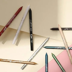 Eyeliner Lip Liner Gel Pencil Waterproof Long-lasting Blue White Black Brown Easy Wear Eyeliner