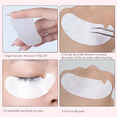 Pairs Eye Patches Eyelash Extension Under Eyelashes Fake Lashes Stickers