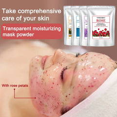 Hyaluronic Acid Rose Aloe Chamomile Powder Facial Masks