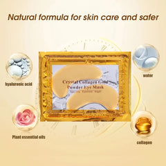 24K Gold Moisturizing Crystal Collagen Eye Mask