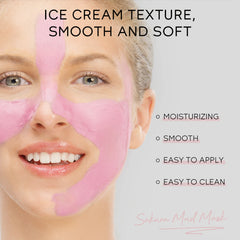 Japan Sakura Mud Face Mask Cleansing Whitening Moisturizing Oil-Control Anti-Aging Clay Mask