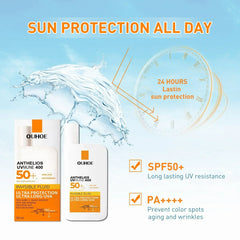 Liquid Sunscreen Moisturizing Skin Face Sunblock Foundation UV Protection