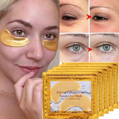 24K Gold Moisturizing Crystal Collagen Eye Mask