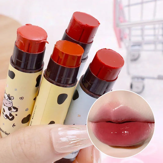 Moisturizing Cute Cow Lip Balm Long Lasting Lipstick