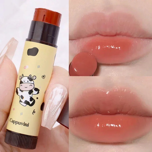 Black Tea Jelly Tinted Lip Balm Moisturizing Colored Lip Tinted Hydrating Waterproof Lipstick